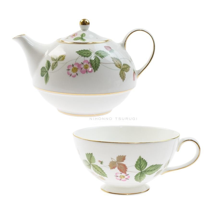 WEDGWOOD ワイルドストロベリー アルフレスコ ティーフォーワン - メルカリ