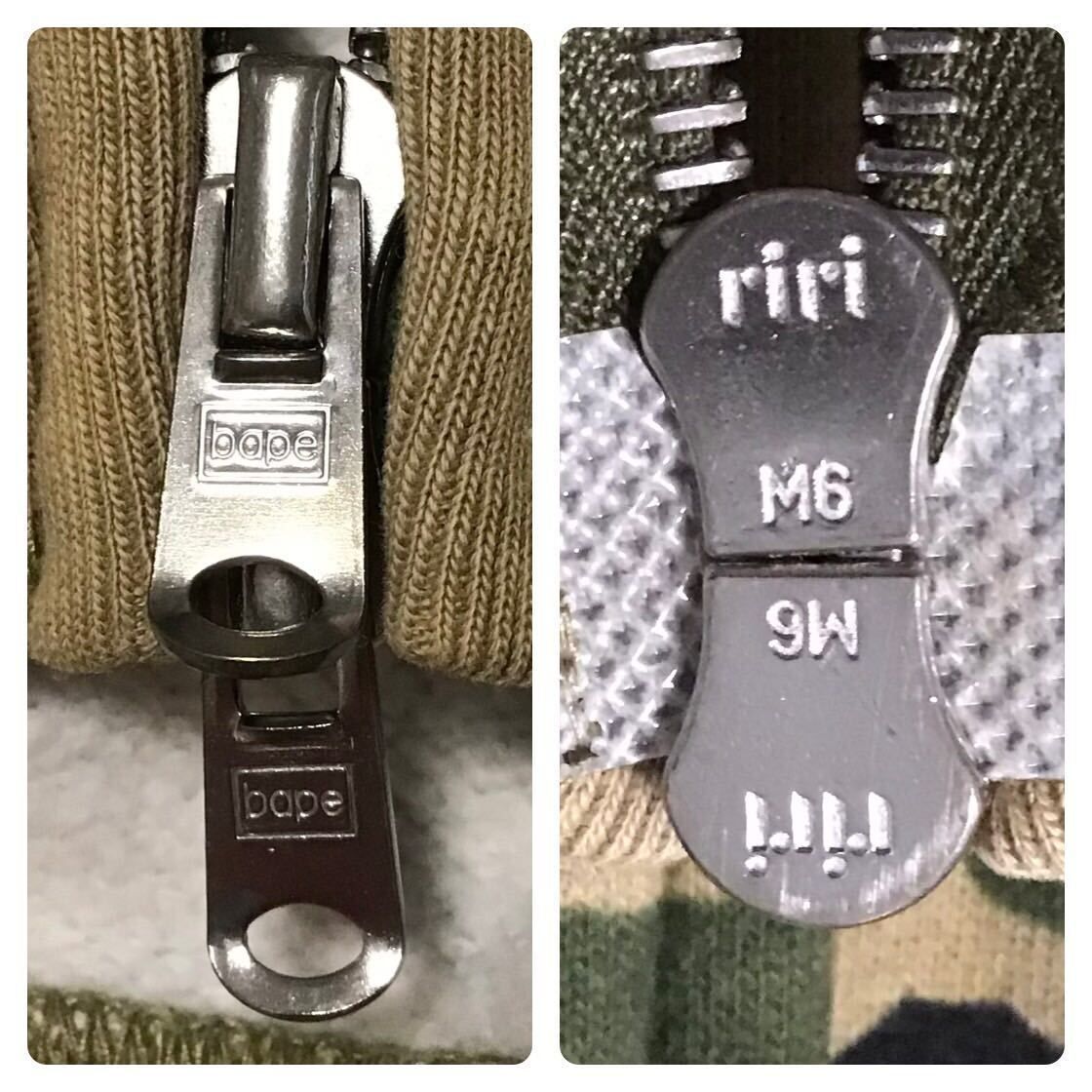 ☆激レア☆ 初期 ririジップ 1st camo green ジップ パーカー L