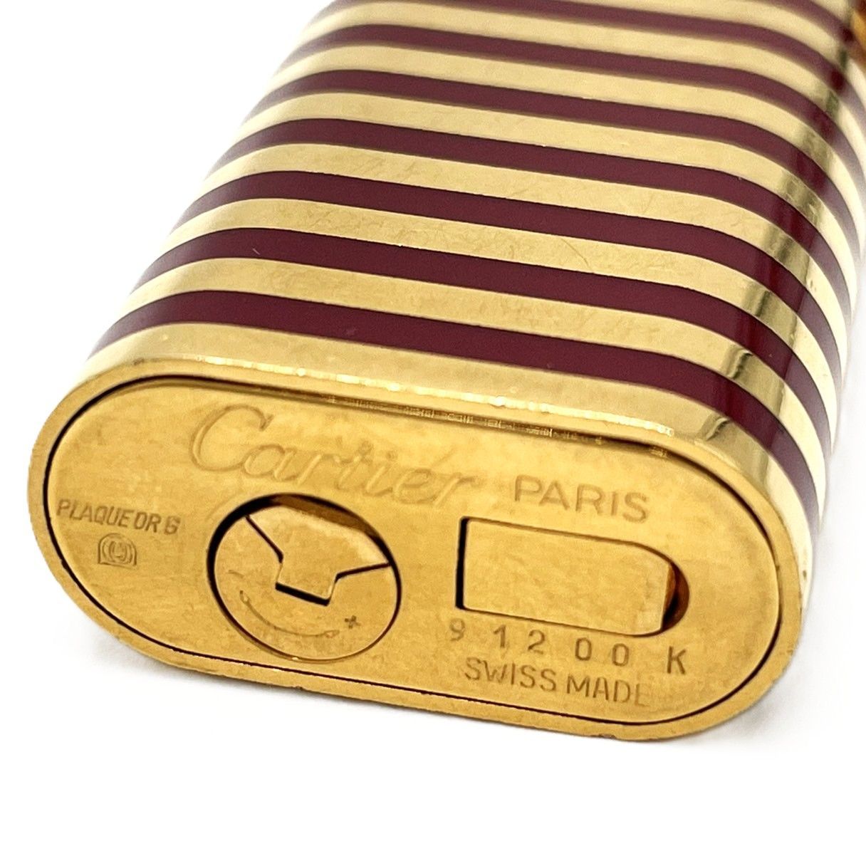 火花が出ることのみ確認済み】Cartier カルティエ ガスライター PLAQUE