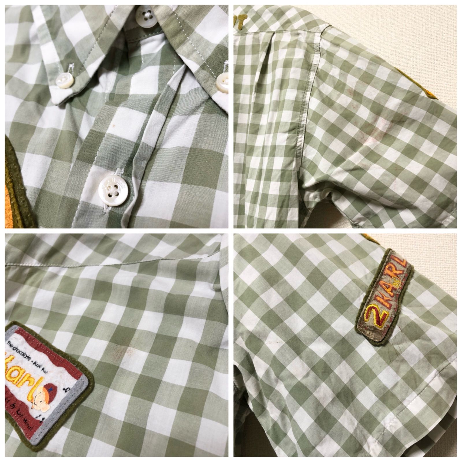 Karl Helmut - Karl Helmut(カールヘルム) レディース トップス カジュアルシャツの通販 by ブランド古着買取販売バズストア  ラクマ店｜カールヘルムならラクマ Karl Helmut( カールヘルム) ハッピ柄半袖シャツ