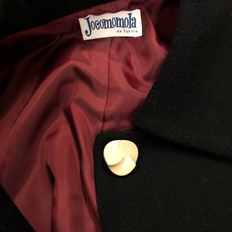 ★ホコモモラ刺繍ステッチ花ボタン鮮やかコート★ ★ホコモモラ刺繍ステッチ花ボタン鮮やかコート★