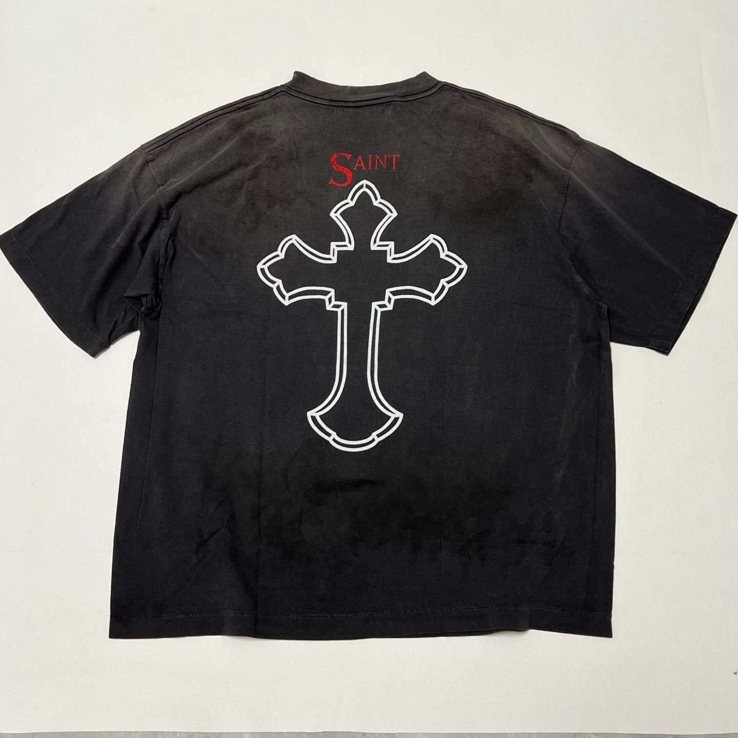 SAINT Mxxxxxx セントマイケル 2Pac Tee BLACK SAINT Mxxxxxx 【セント マイケル】 2PC_SS TEE / 2PAC / BLACK