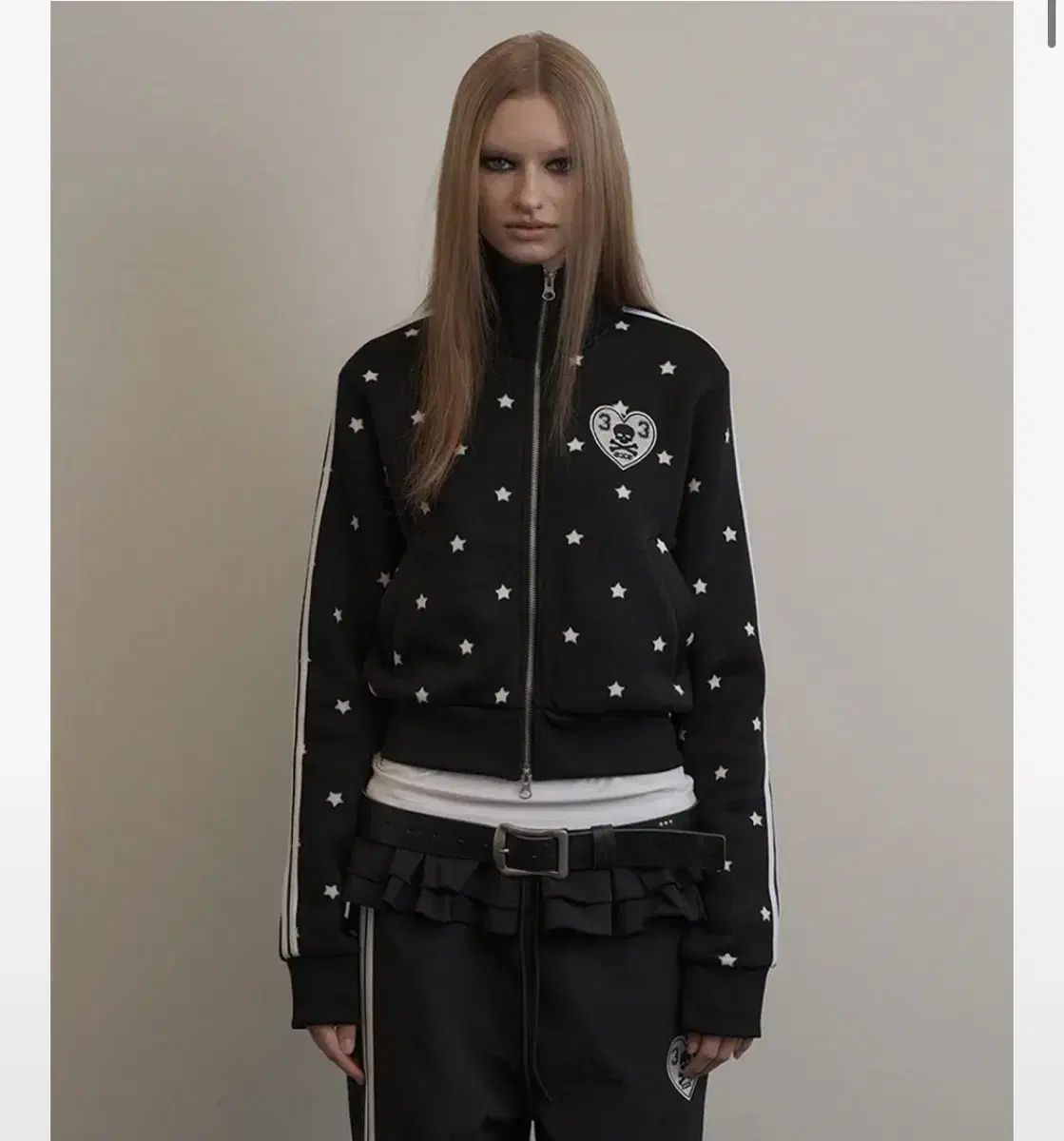 EXE のセットアップ STAR SPORTY ZIP ー UP BLACK