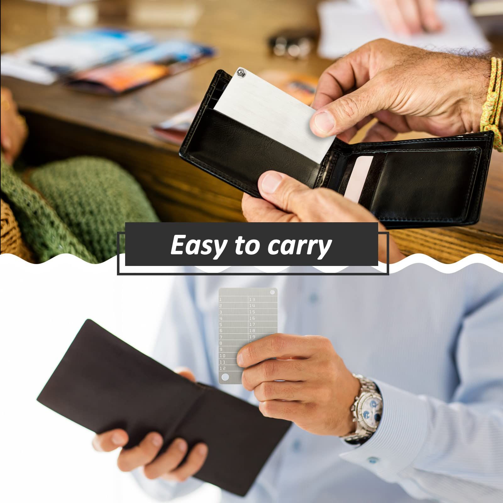 4プレート スチールウォレット 暗号化暗号化シードストレージ 暗号財布 ビットコインハードウェア