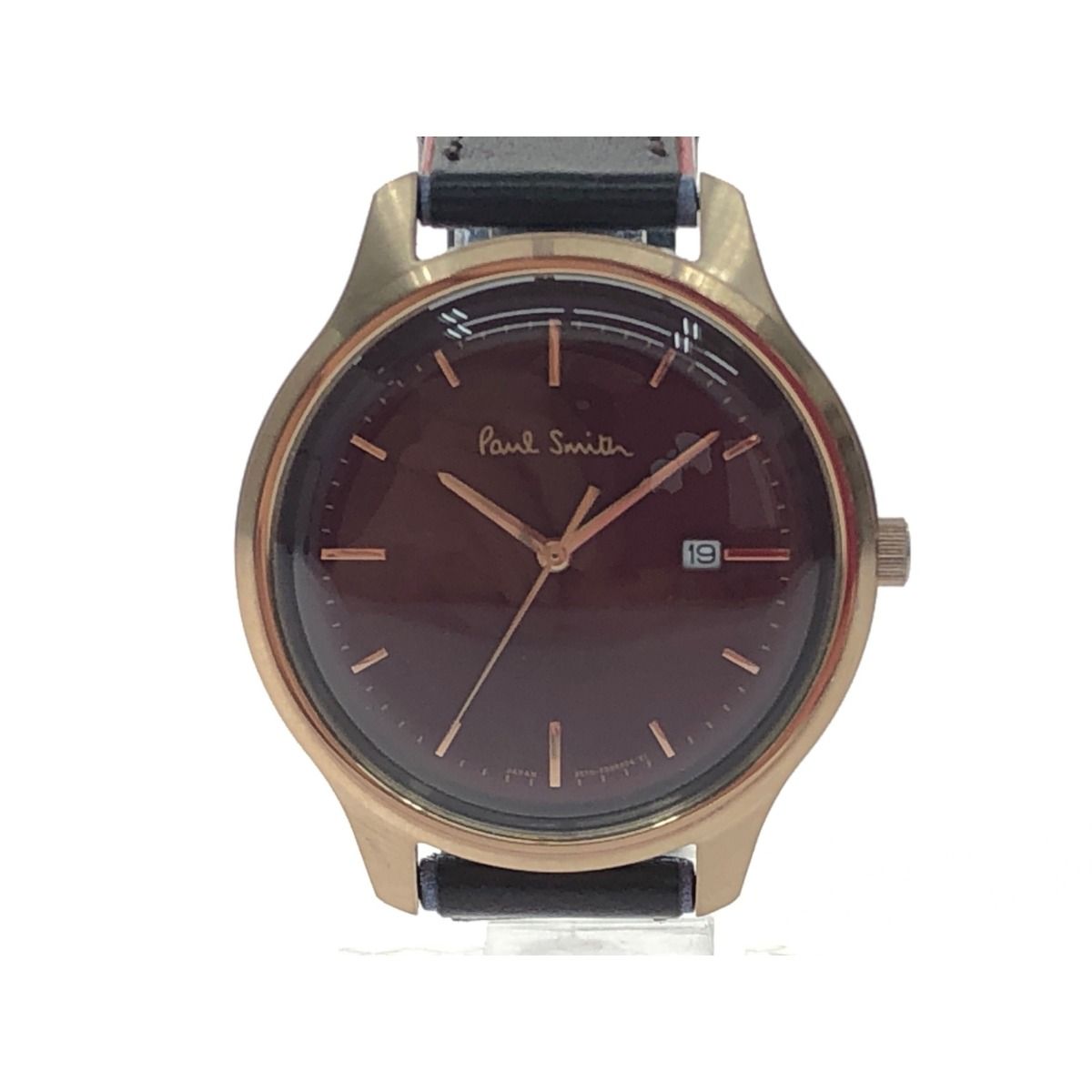 ▽▽Paul Smith ポールスミス メンズ腕時計 クオーツ THE CITY デイト