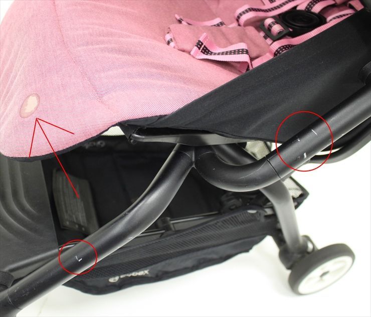 サイベックス　EEZY S2 cybex ベビーカー　ピンク 送料無料 サイベックス イージーS ツイスト パッションピンク cybex