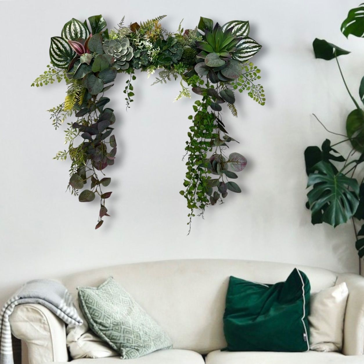 光触媒 人工観葉植物 ウォールグリーン フェイクグリーン エミリオロバ