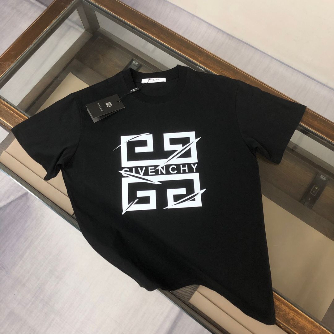 GIVENCHY クルーネックTシャツ - 高品質コットンで快適な着心地 | -MM輸入