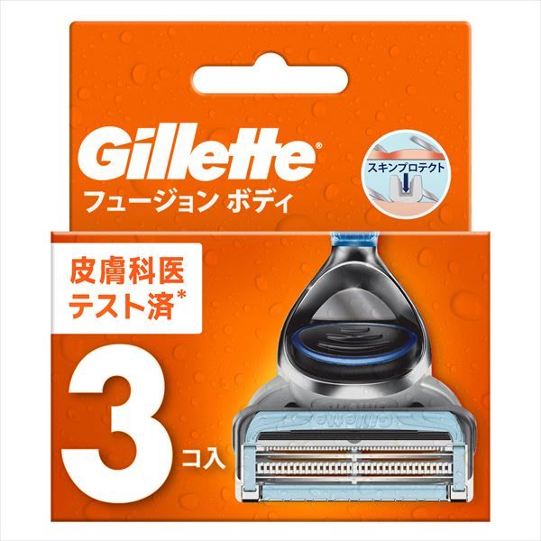 まとめ買い-10点セット ジレットフュージョンボディ替刃 ジレット 男性用カミソリ