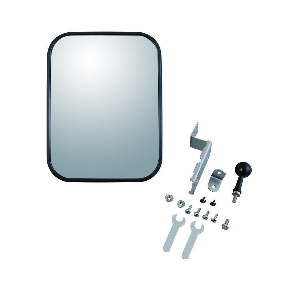 MYST(マイスト) ガレージミラー 中・長距離用(~30mまで) 四角形 黒色 約280×210mm (5125)