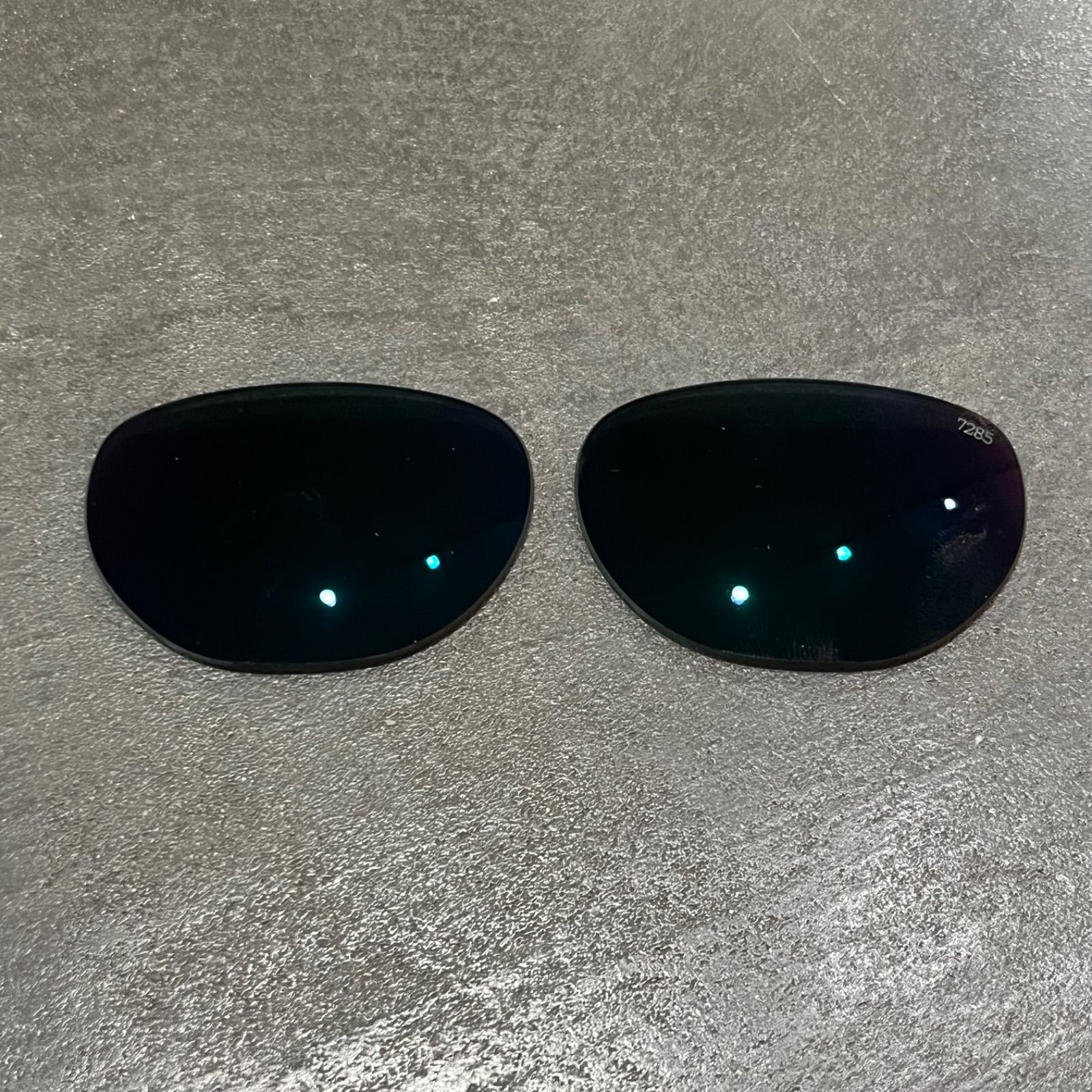 参考上代50600円 EYEVAN7285 161(52) サングラス メガネ シルバー 
