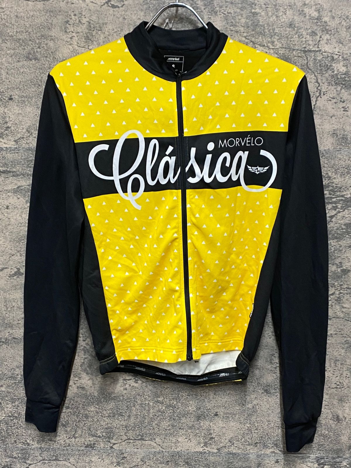 MORVELO 長袖ジャージ MORVÉLO 長袖サイクルジャージ ガイコツ