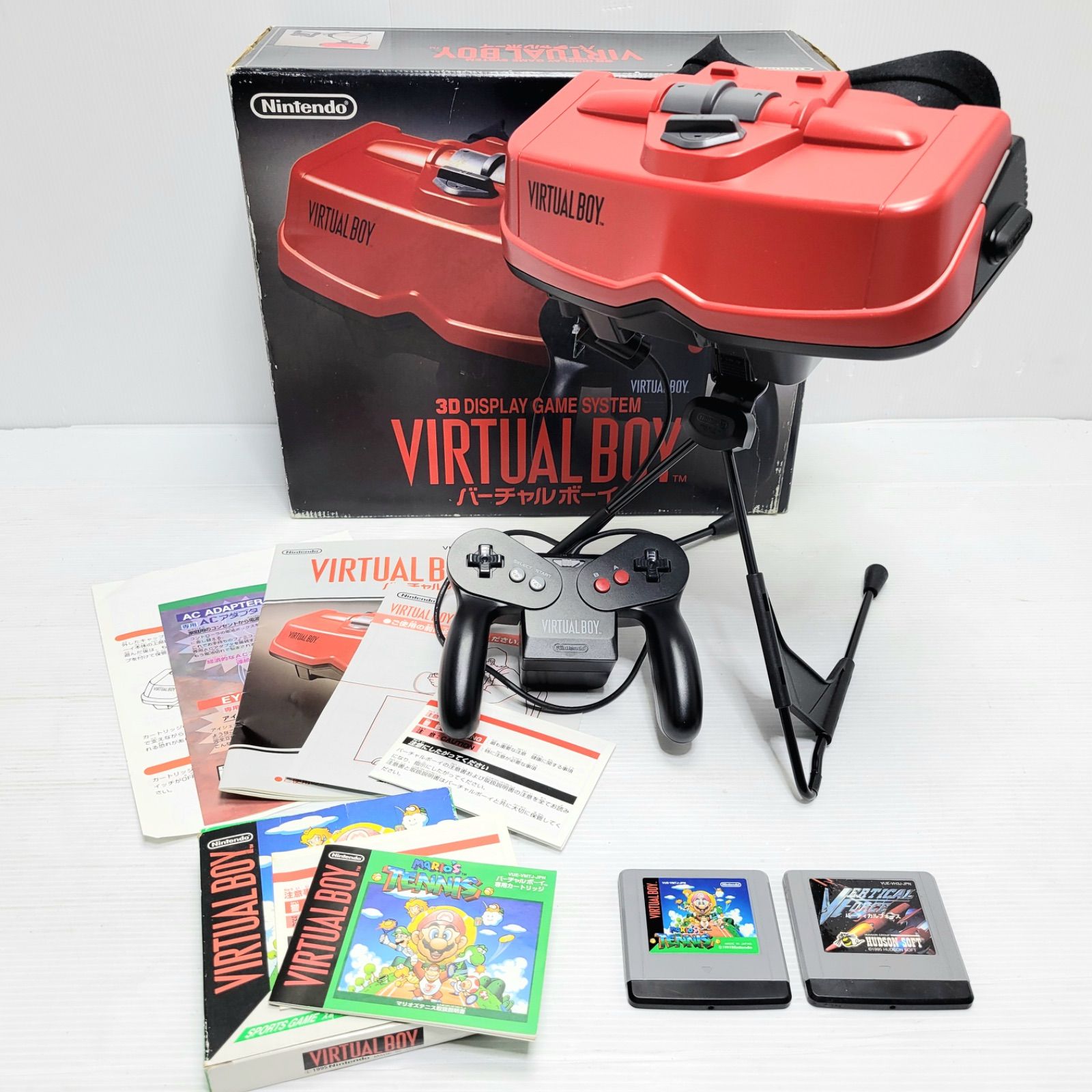 Nintendo バーチャルボーイ　ソフト2本付き ⭐ Star⭐ さん専用] Nintendo バーチャルボーイ +ソフト2本付