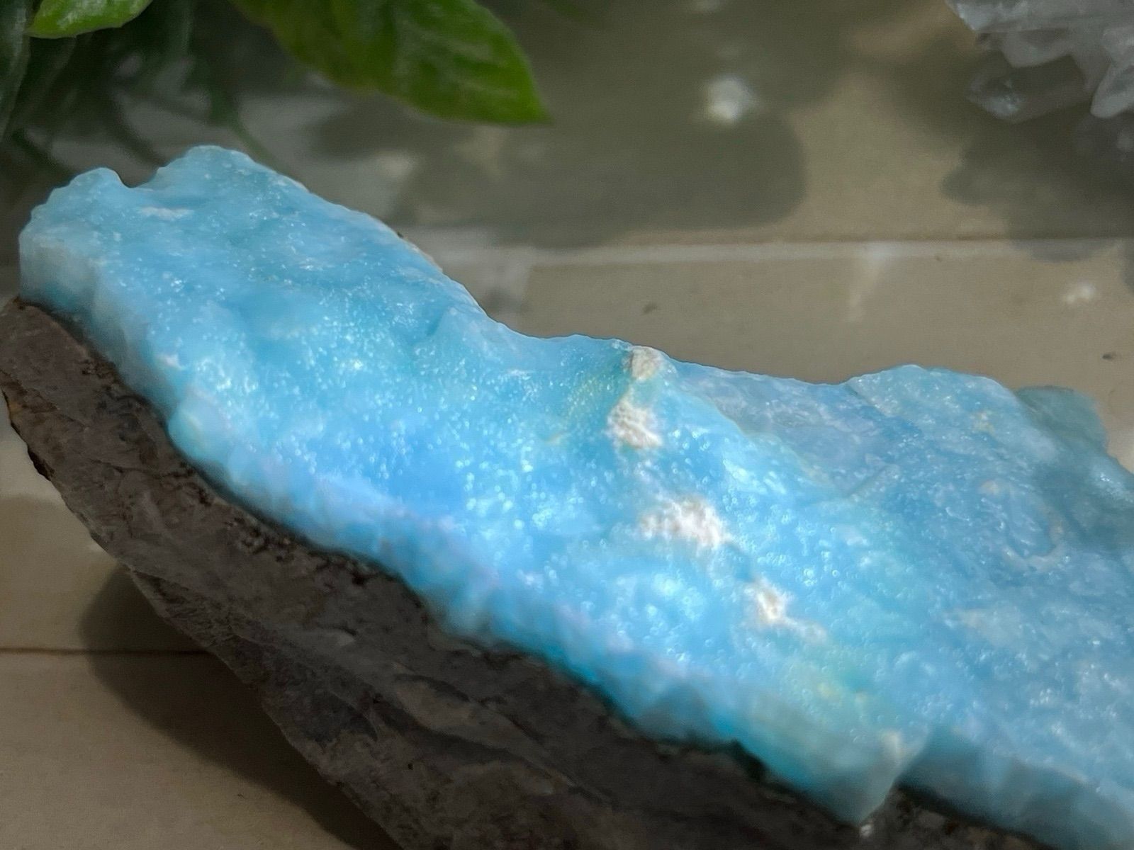 チャンスを掴む石✨ ヘミモルファイト 異極鉱 原石 ラフストーン