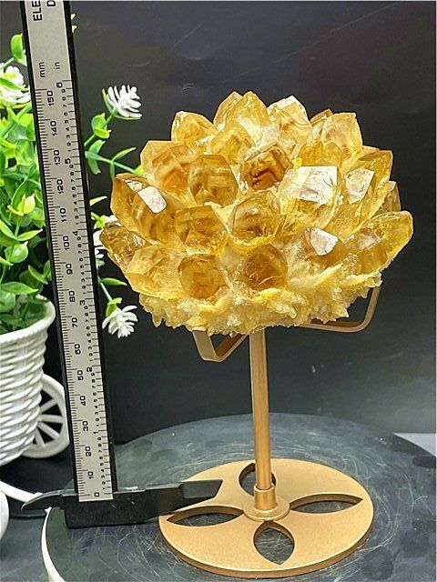 超綺麗★天然パイナップル水晶クラスターB82D6/173D02B 超綺麗☆天然パイナップル水晶クラスターB82D6/173D02B 可愛い