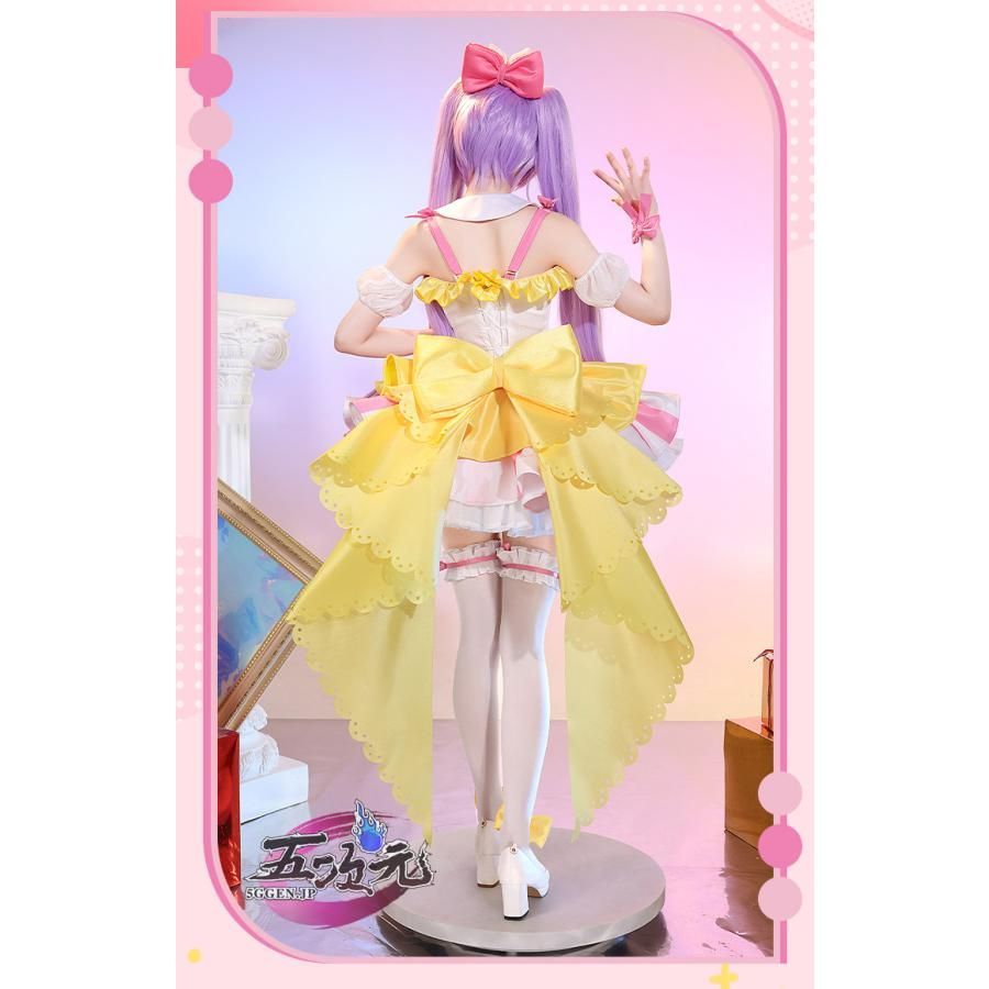 三分妄想 プリパラ 真中らぁら コスプレ 衣装 ※ウィッグ 追加可