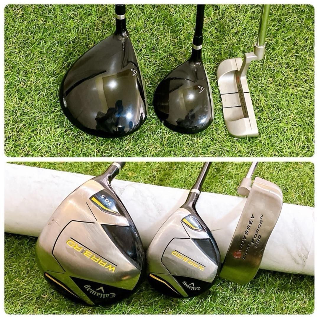 キャロウェイ ウォーバード メンズゴルフセット 10本 初心者 入門 R