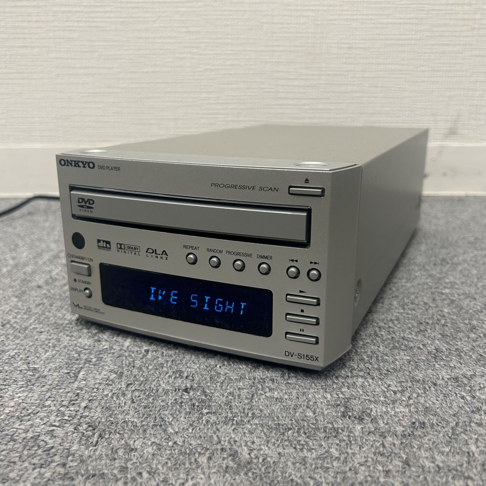 未使用 ONKYO DV-S155 INTEC155 DVD プレーヤー Amazon.co.jp: ONKYO INTEC155 プログレッシブDVDプレーヤー DV-S155X