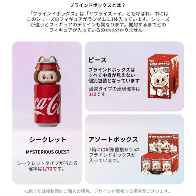 THE MONSTERS コカ・コーラ シリーズ ぬいぐるみ【アソートボックス】 THE MONSTERS コカ・コーラ シリーズ ぬいぐるみ アソート