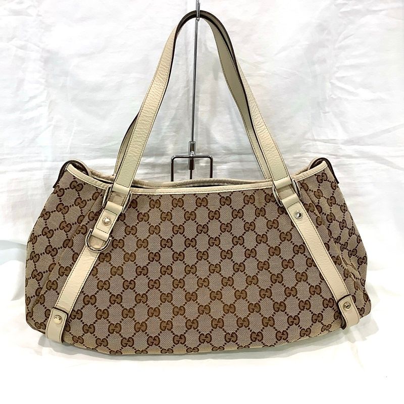 かわいい新作 グッチ 130736 ハンドバッグ GUCCI GUCCI GGキャンバス