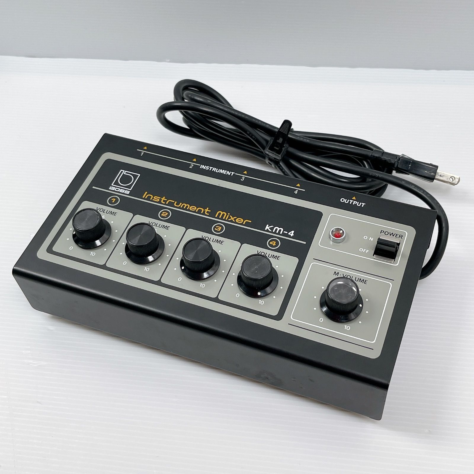 Roland BOSS KM-4 Instrument Mixer ボス インストゥルメント ミキサーkm-4 動作 済み