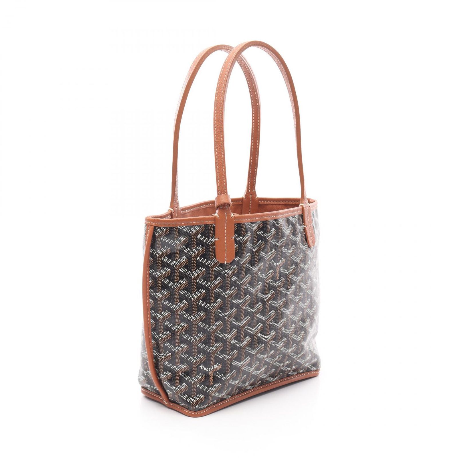 GOYARD ゴヤール Anjou PM トートバッグ ブラウン 総柄 GOYARD