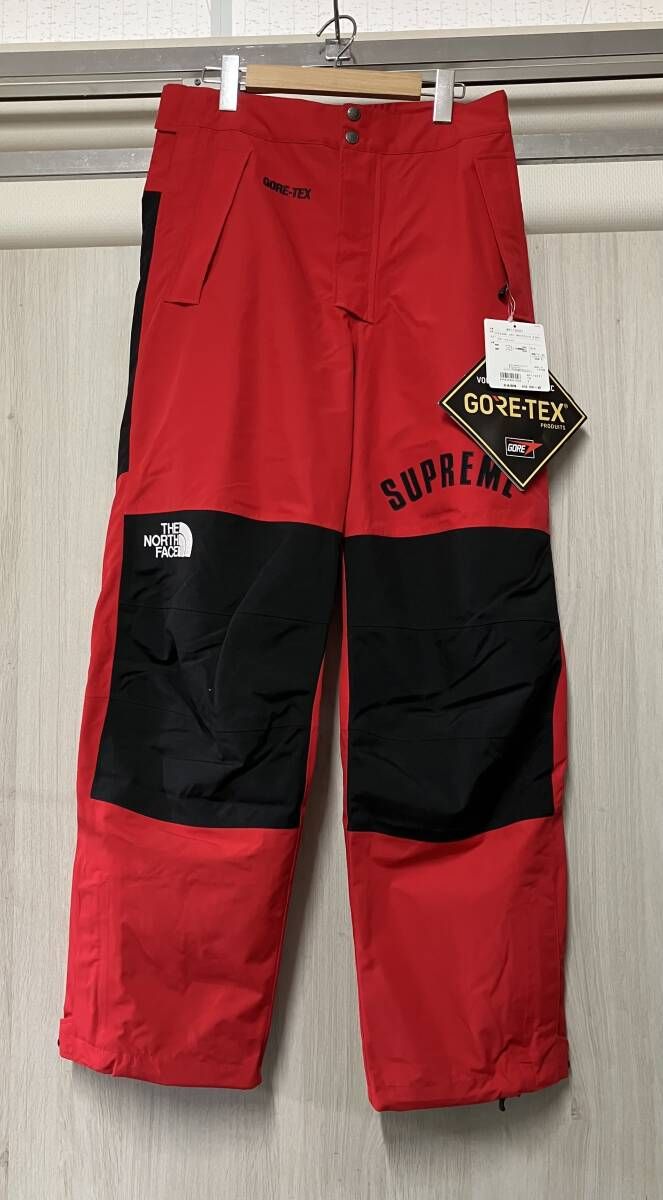 THE NORTH FACE×Supreme/ノースフェイス/シュプリーム/19SS/ Arc Logo Mountain Pant/アーチロゴ マウンテンロングパンツ/ Red /Sサイズ/NP - メルカリ