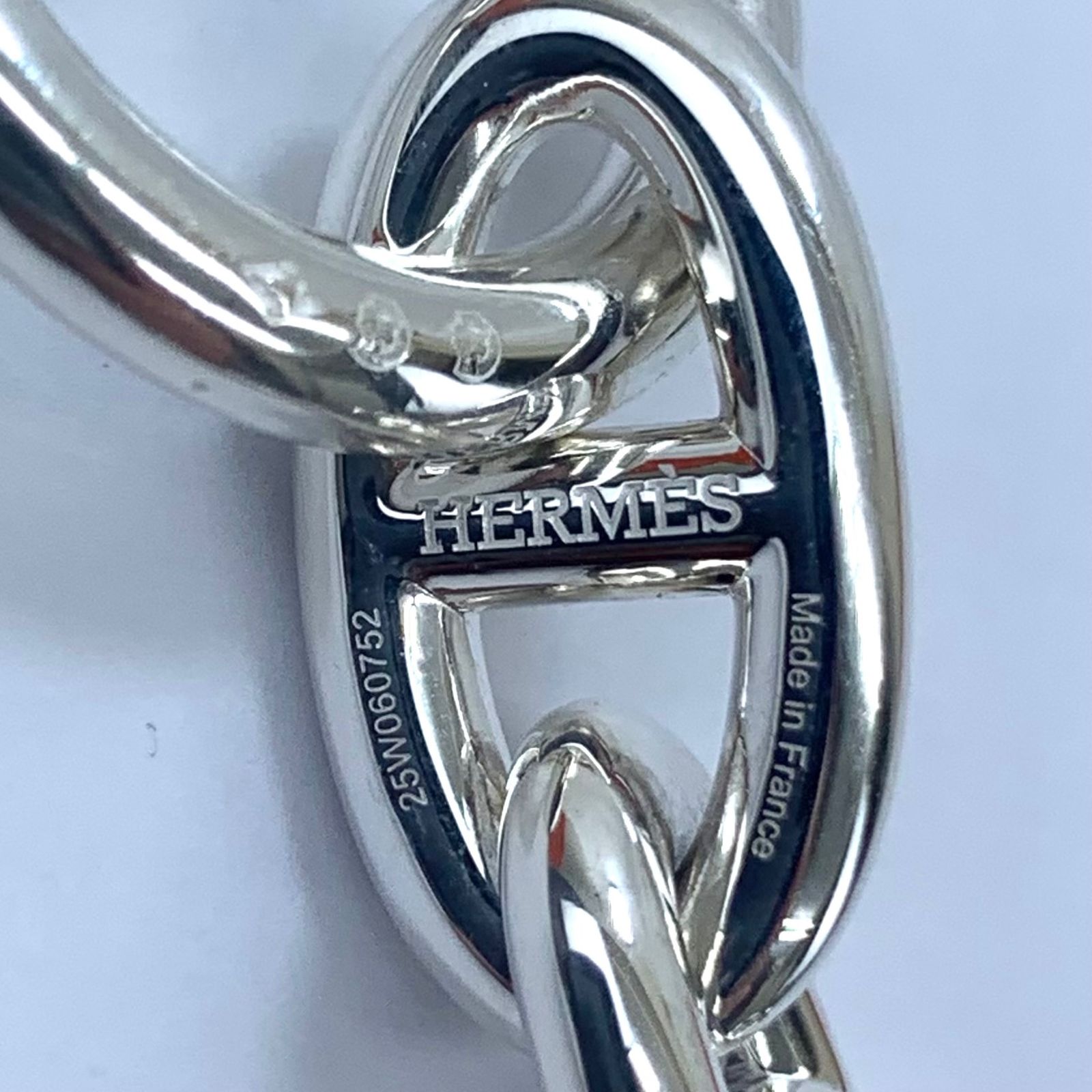  HERMES シェーヌダンクル GM 12コマ シルバー金具 シルバー ブレスレット アクセサリー