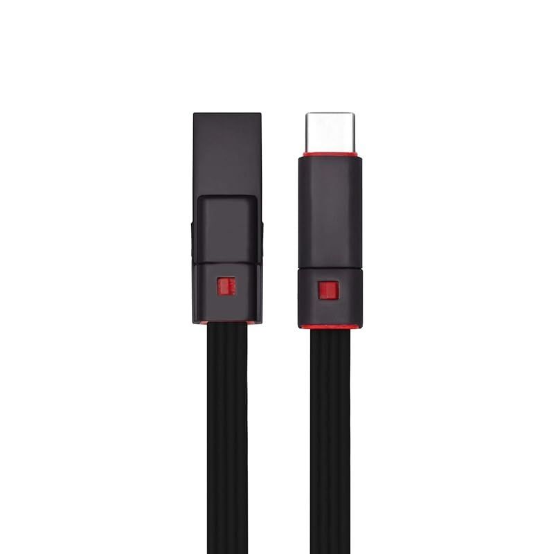藤本電業 断線しても復活する Type-C Type-A USB ケーブル 1m ブラック CK-C09BK 1