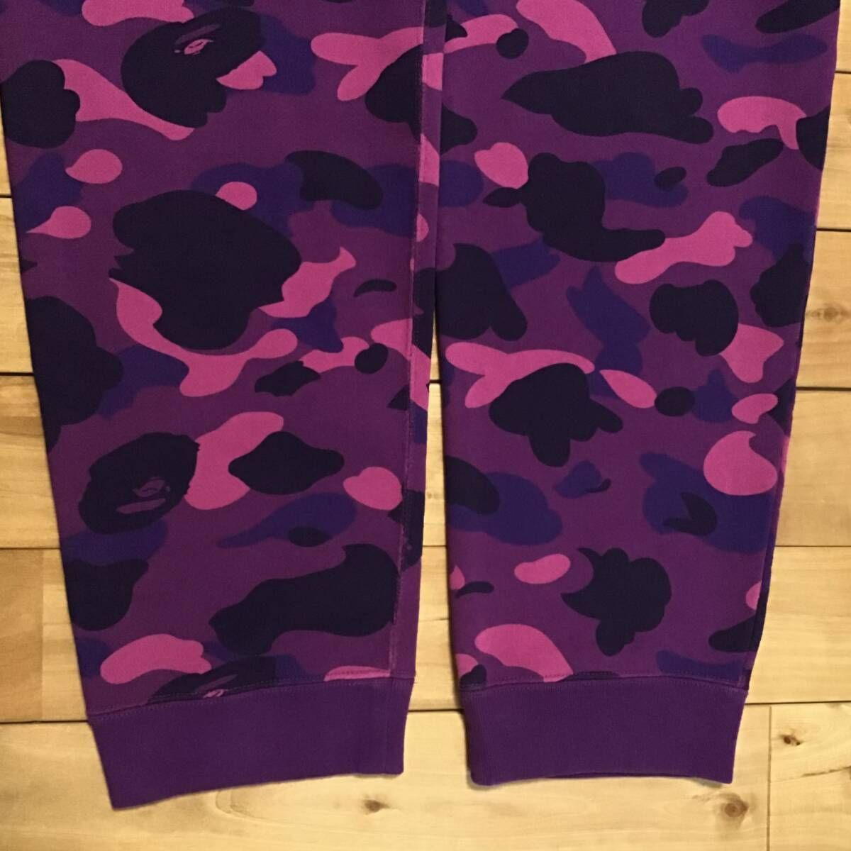 ☆3XL☆ Purple camo スウェットパンツ a bathing ape BAPE camo sweat