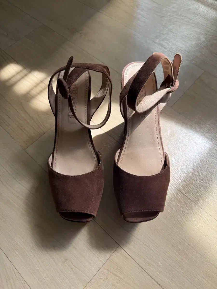 prada PRADA プラダ フラットフォーム スエード 37 KIN-KAAI_COM