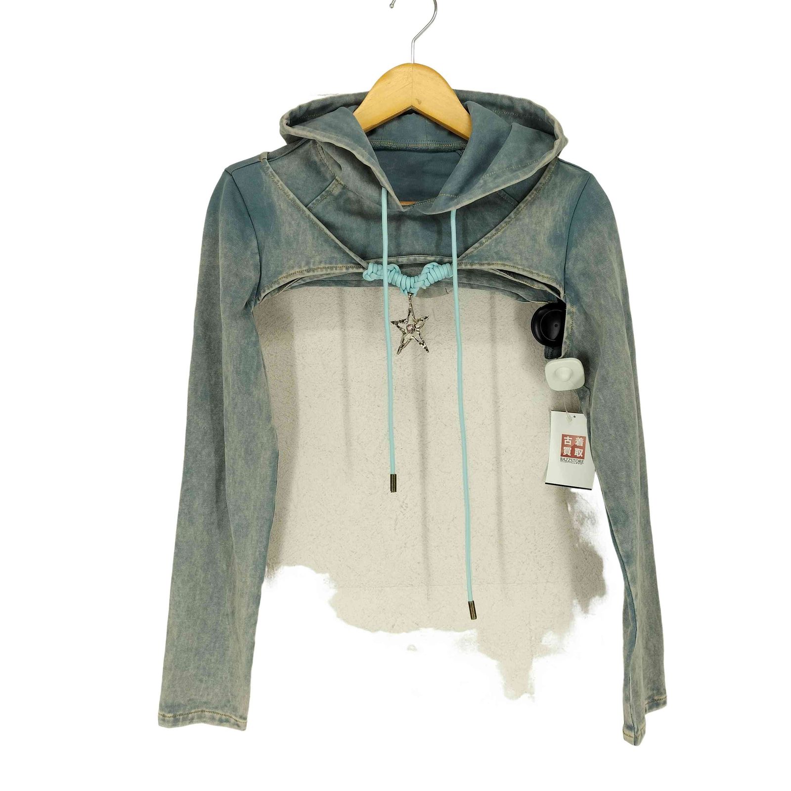ユーズドフルギ 古着 YUEQI QI MICRO HOODIE import レディース 表記無