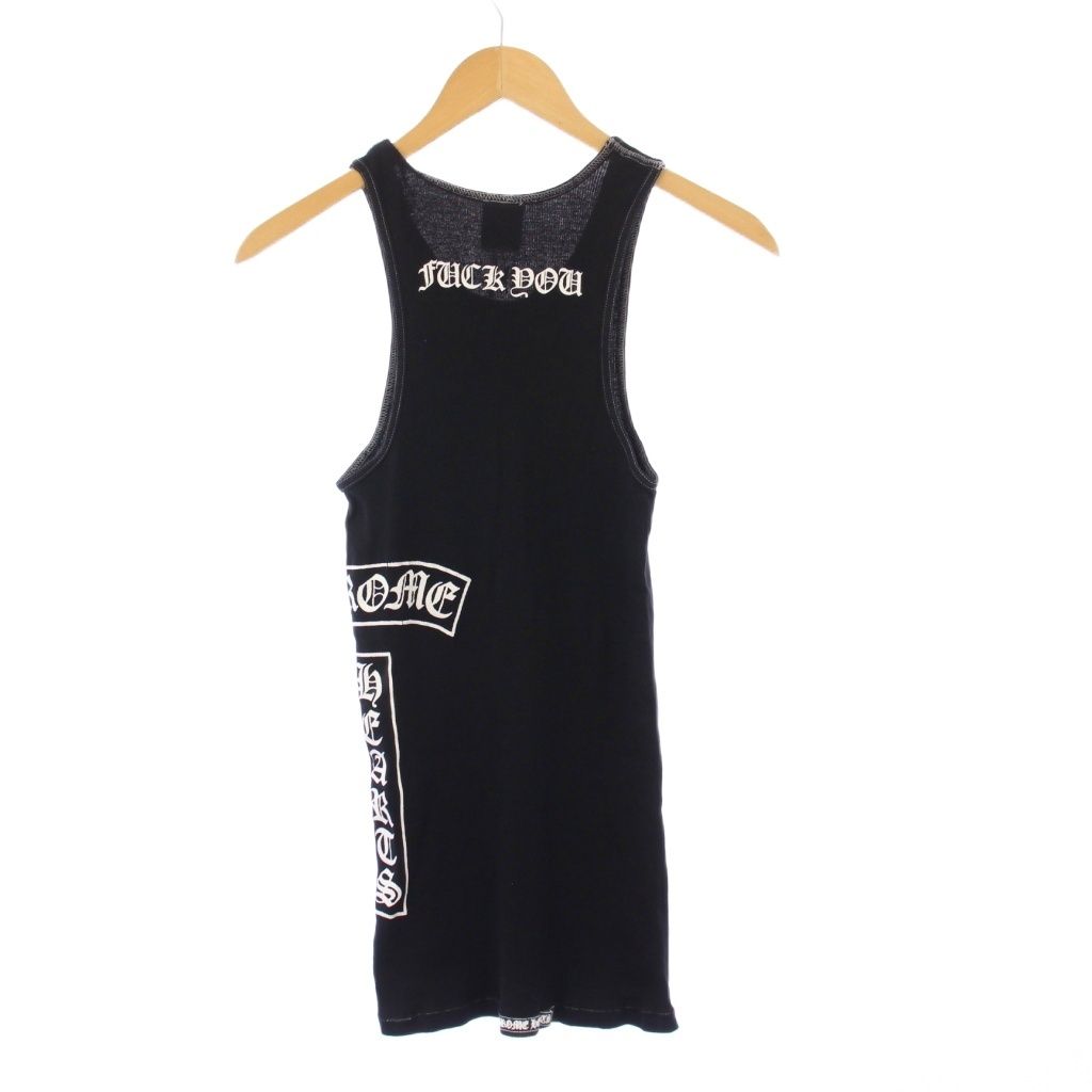 クロムハーツ CHROME HEARTS リブタンクトップ Uネック