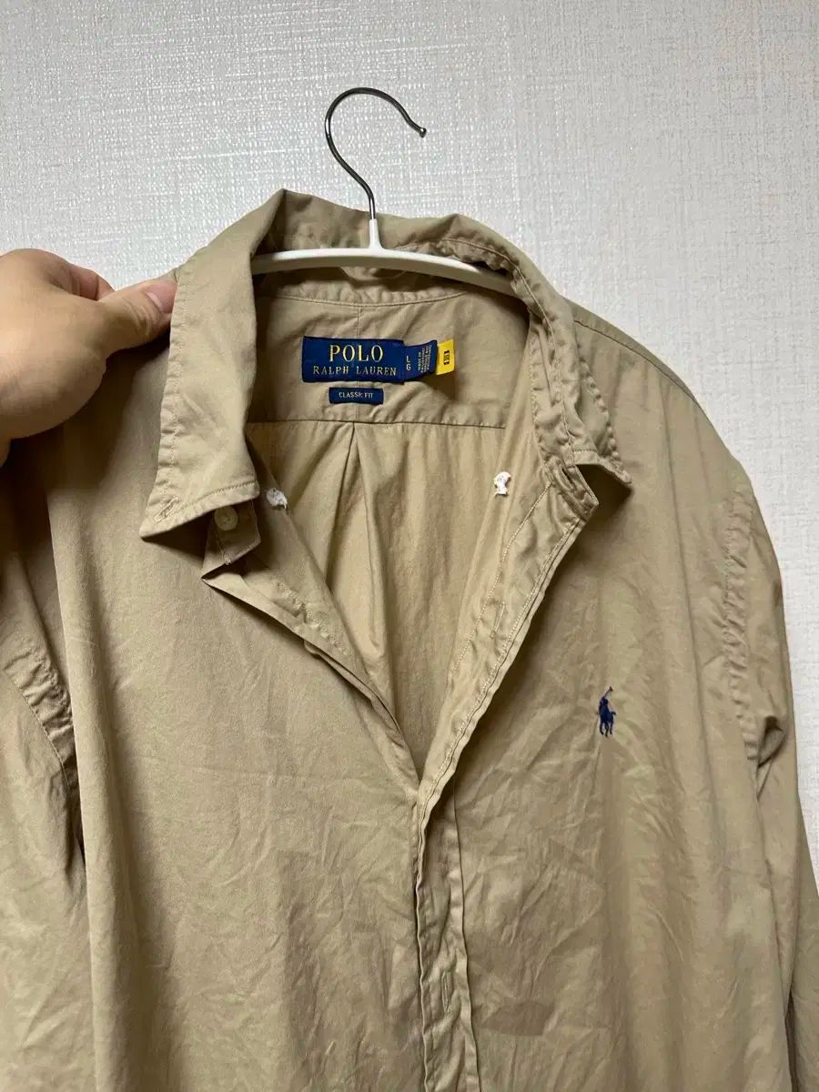 ポロ Ralph Lauren ラルフローレン シャツ クラシックフィット L