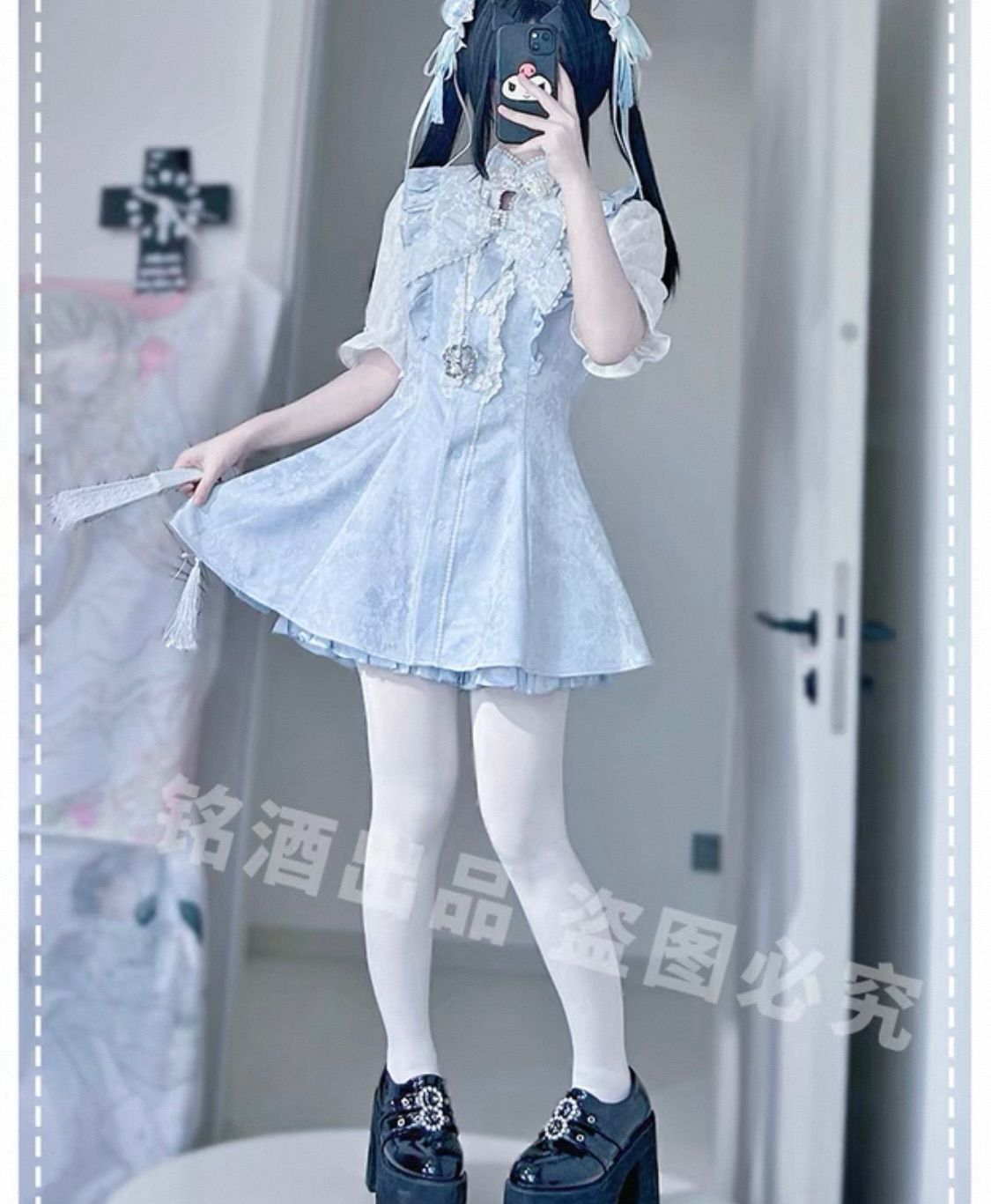 軍服 ロリータ × チャイナ服セット 軍服 ロリータ × チャイナ服セット SEASONZ 華ロリ 中華ロリータ