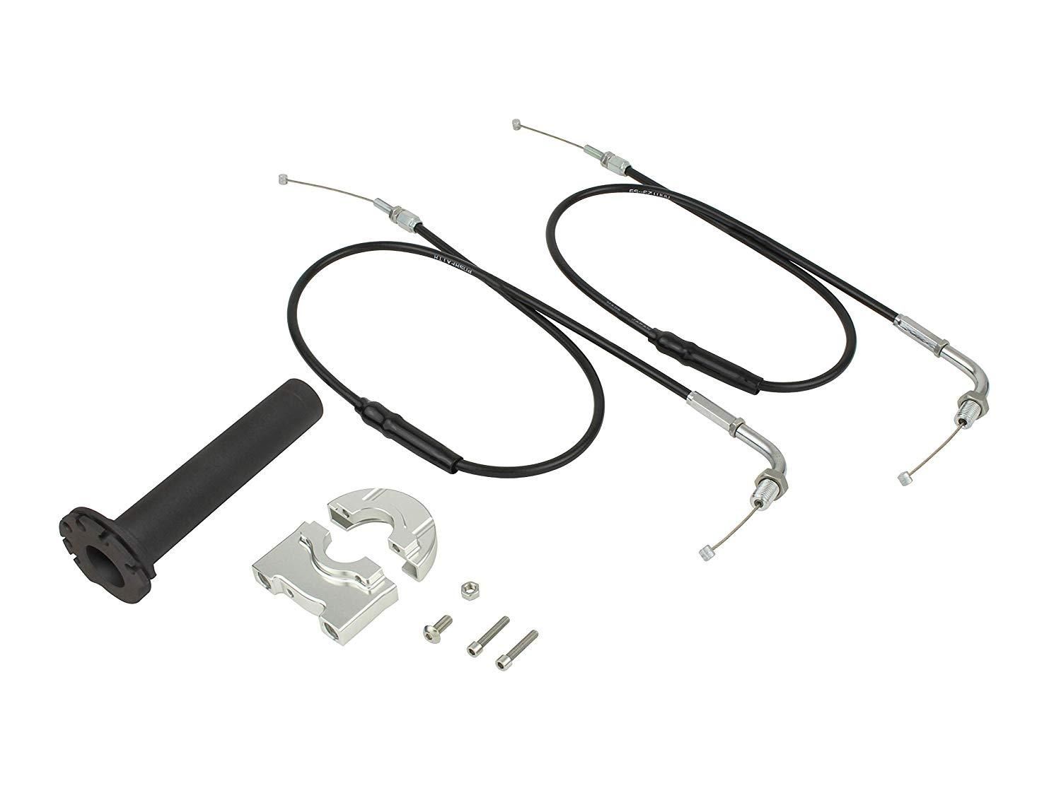 4営業日で発送 SHIFT UP シフトアップ MINI ハイスロットルキット MONKEY125 GROM SILVER 品番 260678-03