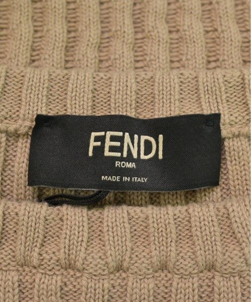 FENDI ニット・セーター 36(XS位) 緑xオレンジx白(総柄)