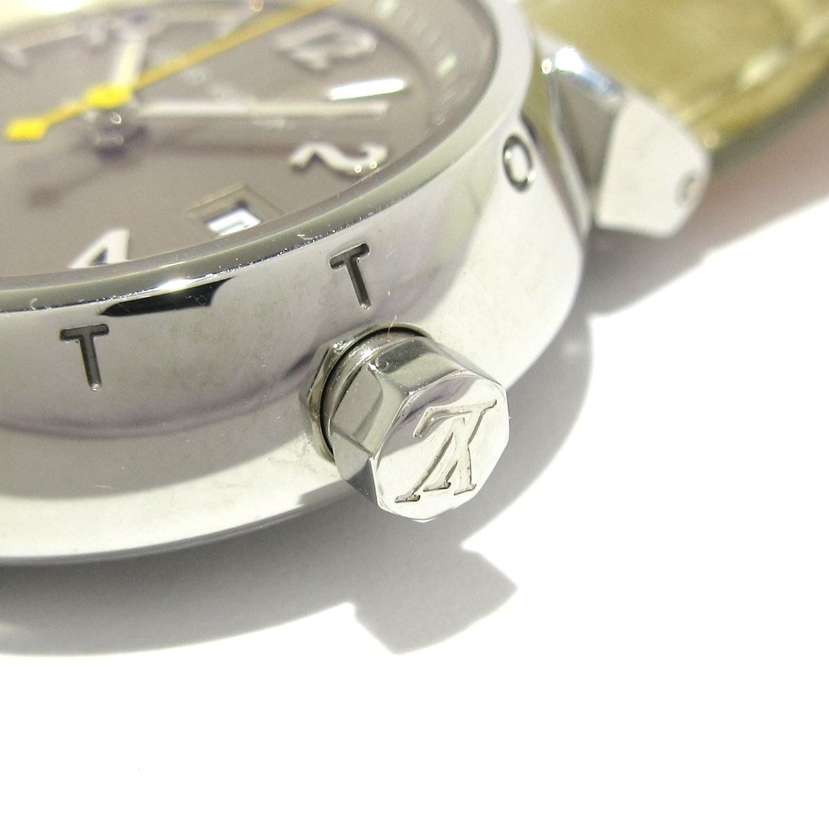 LOUIS VUITTON(ヴィトン) 腕時計 タンブール Q1212 レディース 革  