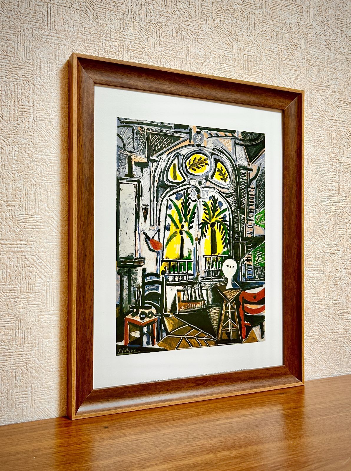 絶版品☆ラスト☆新品☆額縁付アートポスター☆パブロ・ピカソ☆Pablo