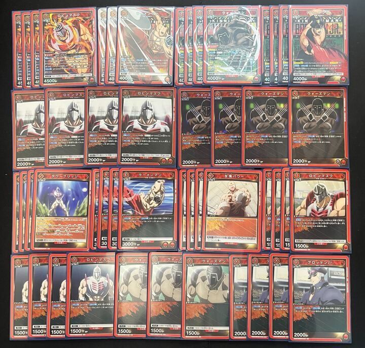 【ロビンマスクデッキ】 パーツ付き)キン肉マン ユニオンアリーナ デッキ デッキ】 キン肉マン赤ロビンマスク ユニオンアリーナ - メルカリ