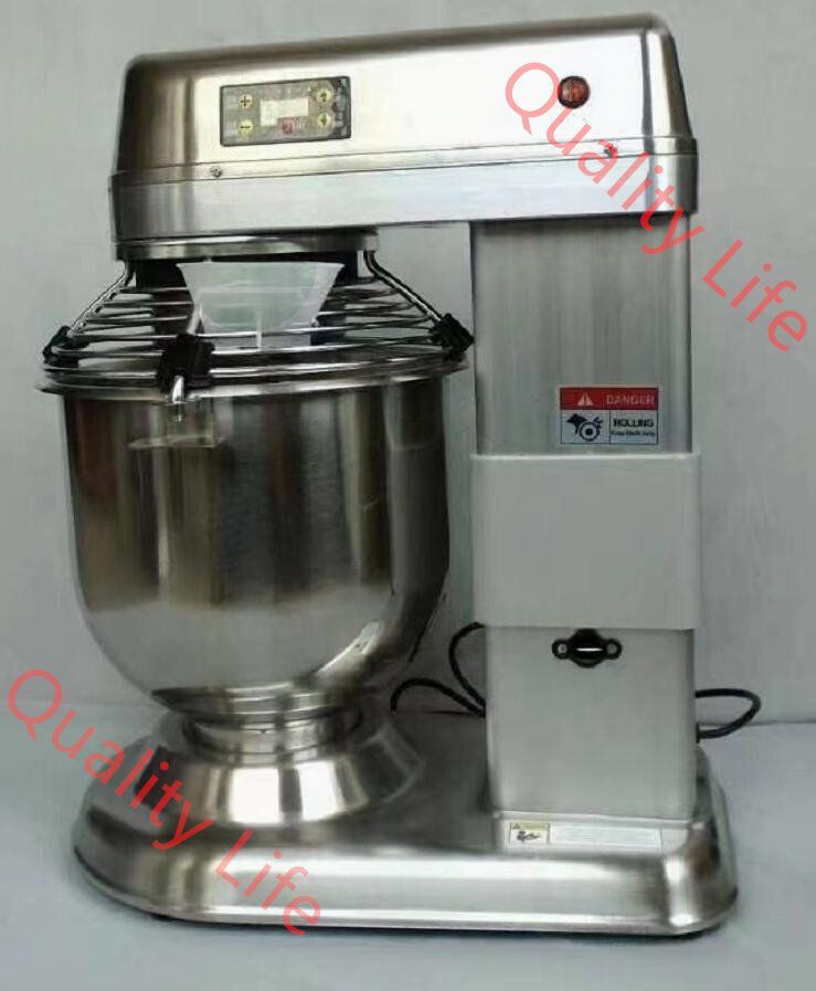 スタンドドウミキサー 20L 6段階のスピード調節機能 単相 100V デジタルディスプレイ付き