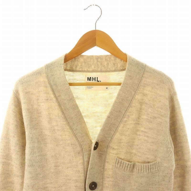 マーガレットハウエル MHL. 22AW WOOL ALPACA LINEN カーディガン