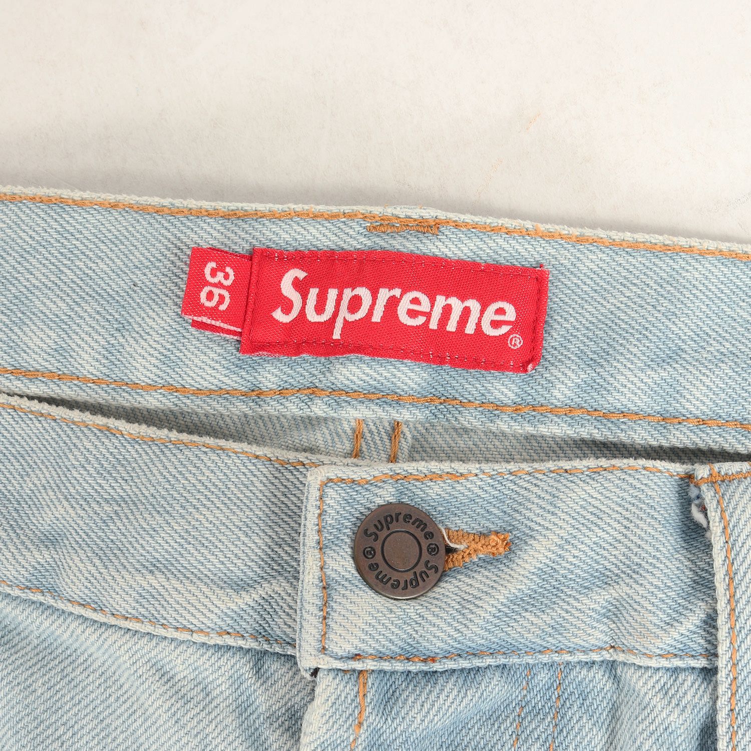 美品 Supreme シュプリーム パンツ サイズ:36 21SS ウォッシュ加工 