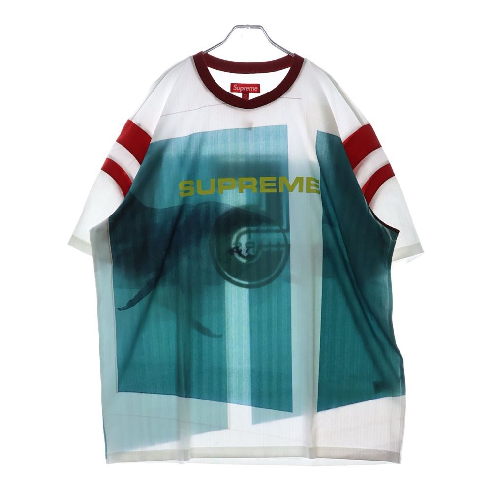 Supreme Damien Hirst Soccer Jersey tシャツ Supreme Damien Hirst Soccer Jersey White Men's - SS25 - US