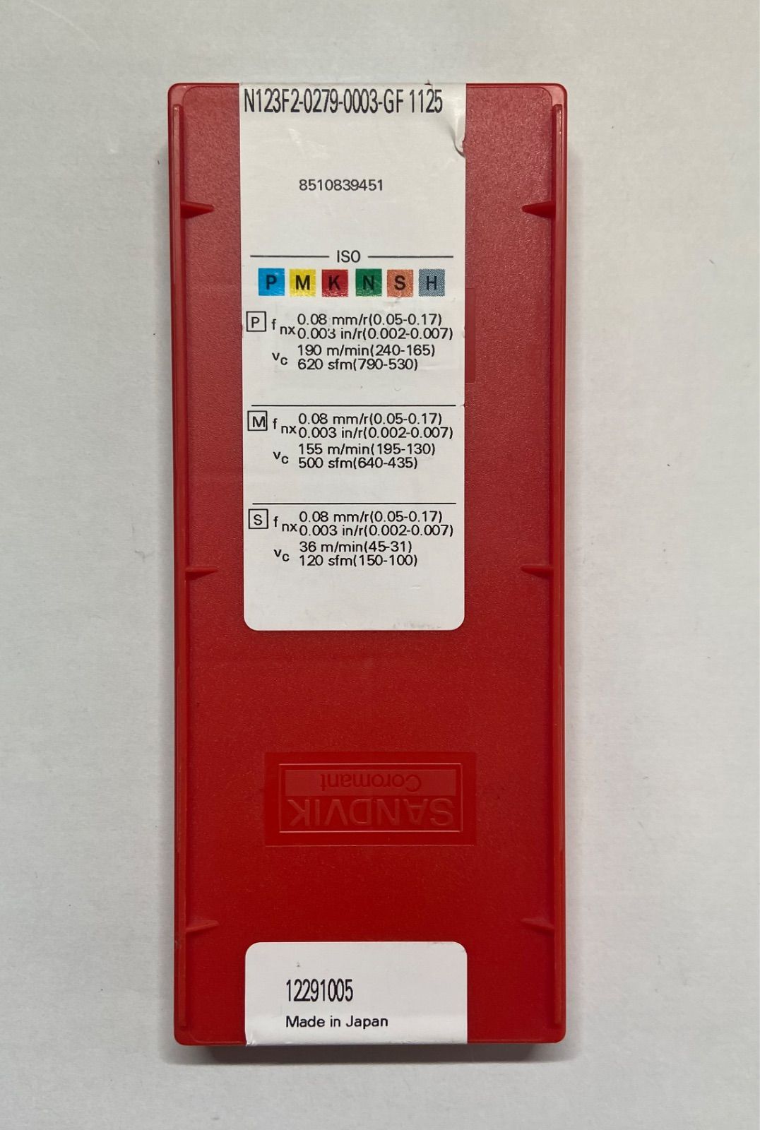 サンドビック　チップ サンドビック コロミル790カッター(440) □▽576-0313 R790-040C4S2