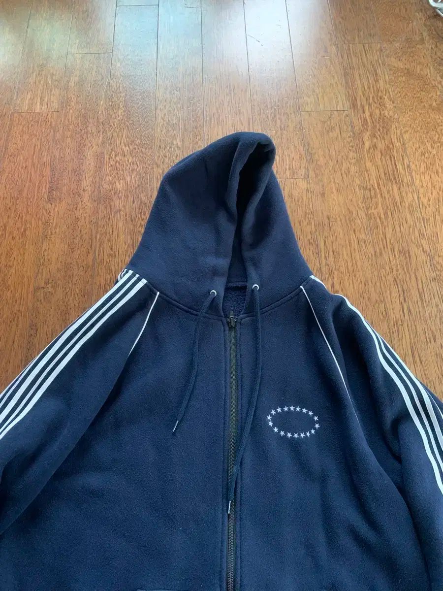 Afb エイエフビー ネイビー フードジップアップ