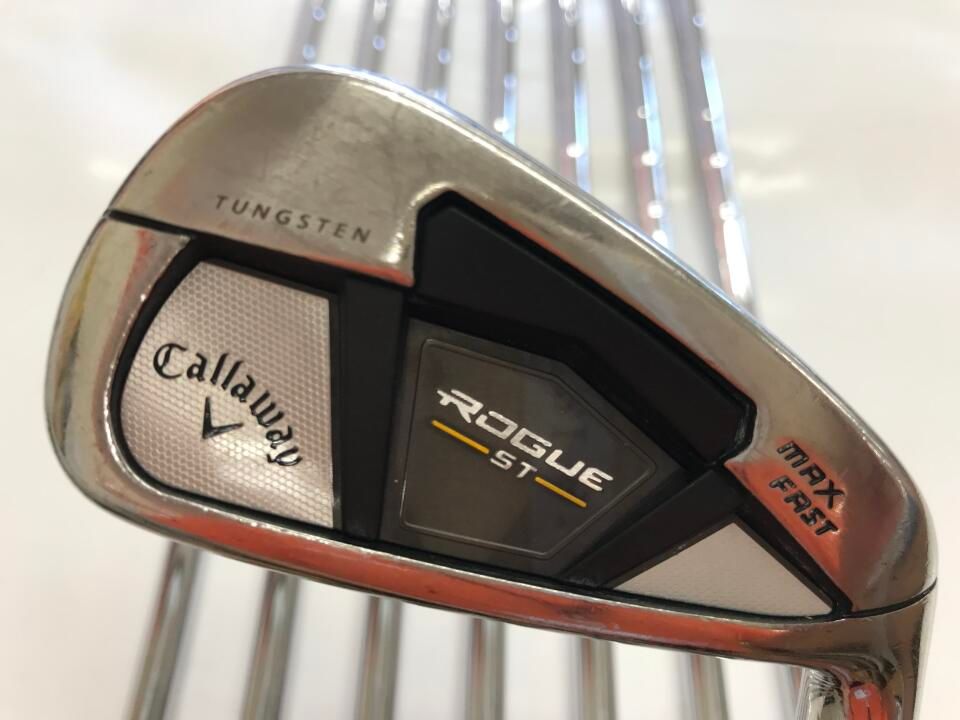 クラブ N.S.PRO ZELOS 8 R ROGUE ST MAX | S | NSプロ Zelos 7 | 中古 | アイアンセット