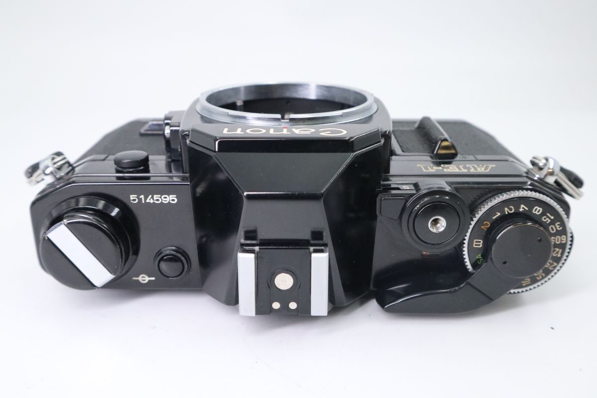 キャノン Canon AE-1 ブラックボディ Canon AE-1 ブラック ボディ キャノン フィルムカメラ 現状品