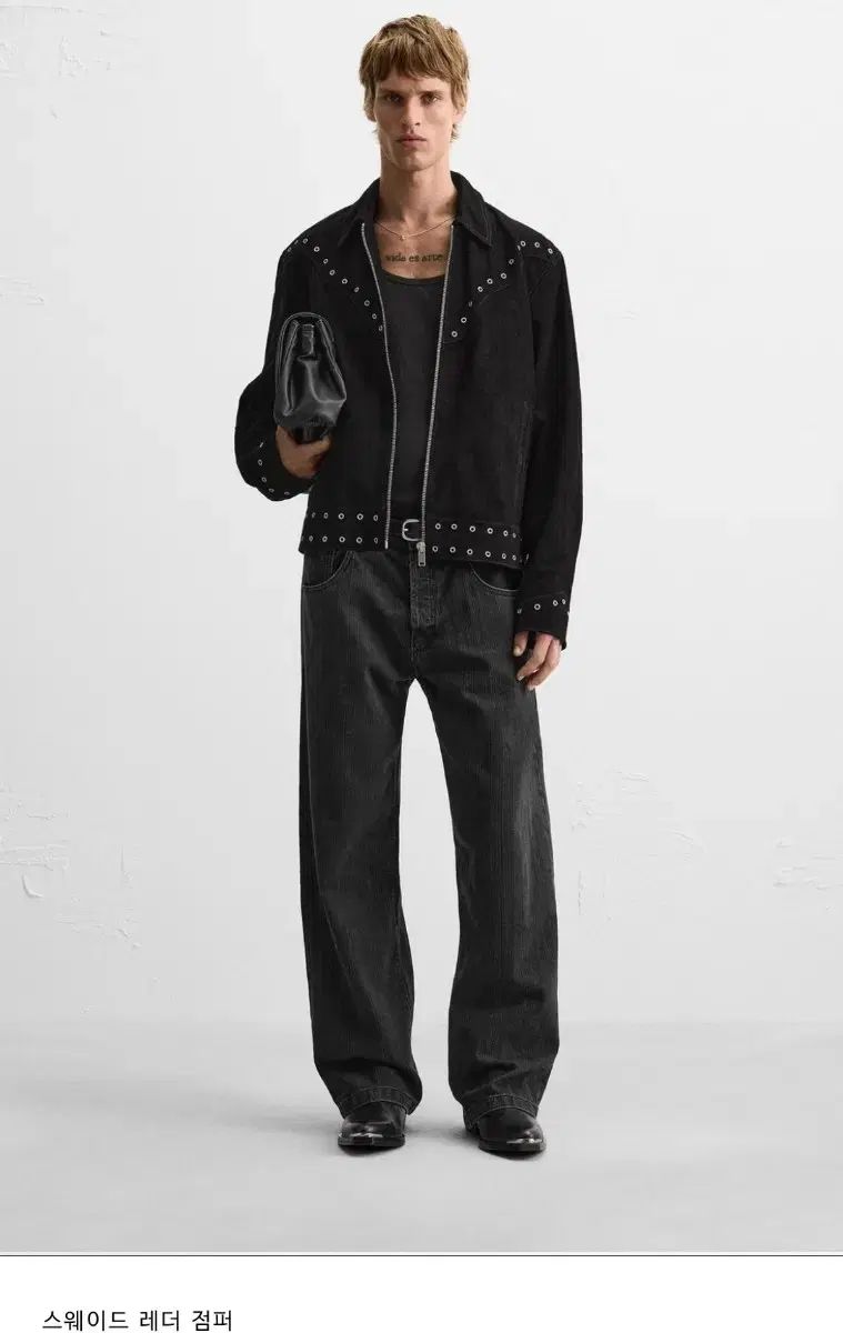 【雷市場（ポンジャン）商品韓国直送】 ZARA(ザラ) 24fw リアル スエード ウエストン ジャケット S
