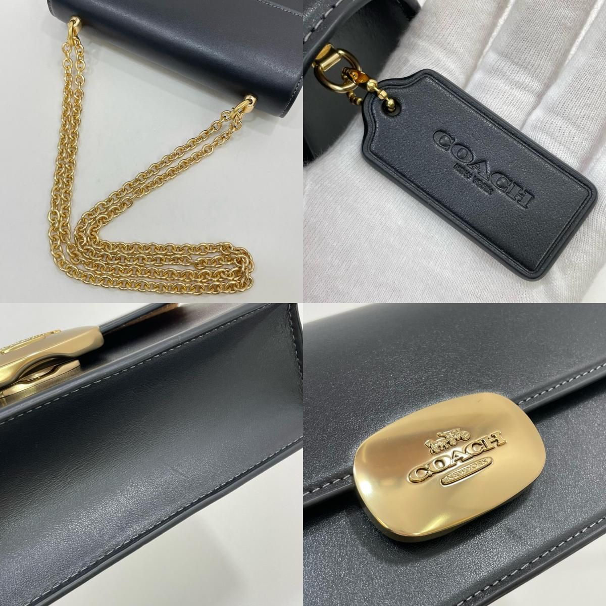 中古】COACH | コーチ エライザ フラップ クロスボディ ショルダー 
